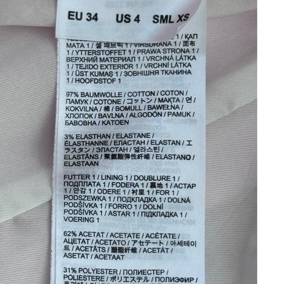 Bogner Pink Pantsuit Women's Sz 4 Cotton Blend Blazer Set Preppy Designer Luxury - Picture 8 of 16